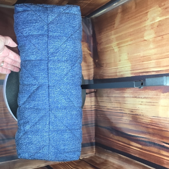 Karl Lagerfeld Paris Voyage Hobo Bag - NWOT - Denim - Picture 8 of 8